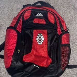 Adidas Red and Black BackPack